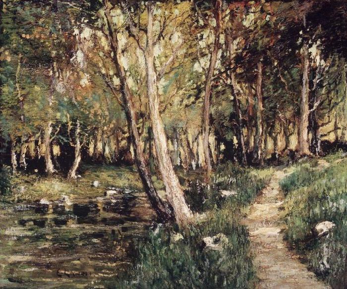 Ernest Lawson Landscape oil painting picture